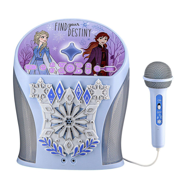 Disney Frozen And Disney Princess IHome EZ Link Bluetooth Karaoke