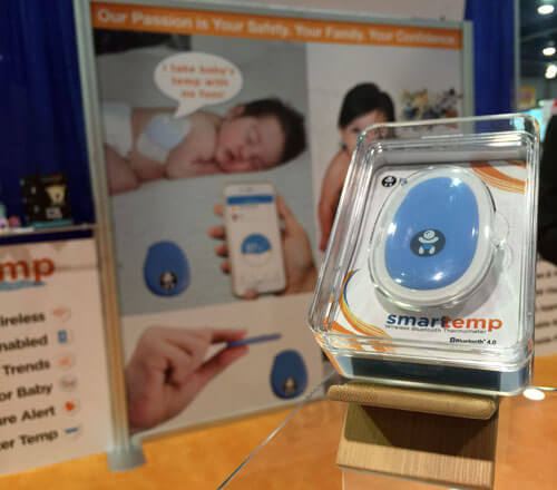 Infant Tech's Smart Temp Wireless Bluetooth Thermometer. MSRP $69.99. 