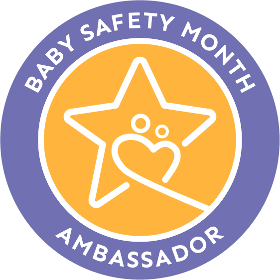 Baby Safety Month Ambassador Logo