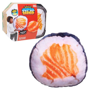 Seriously Super Sized Sushi and Cheeseburger Giant Food Plush