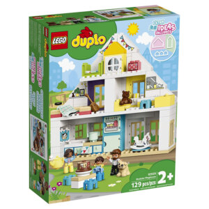 LEGO Duplo Modular Playhouse, Bakery, Alphabet Truck, and Tower Crane & Construction