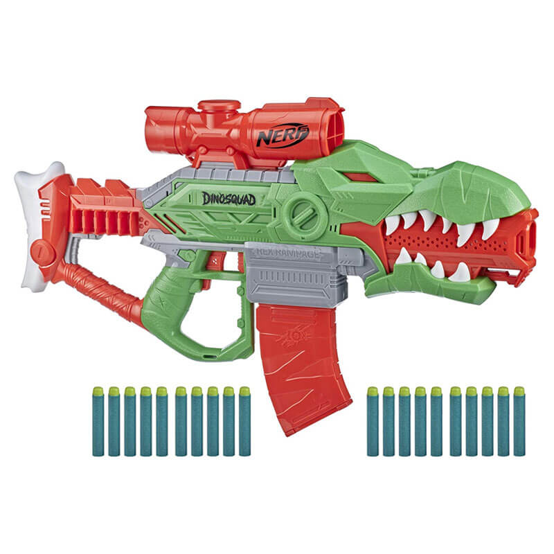 REVIEW] Nerf DinoSquad  Rex-Rampage, Tricera-Blast, & Stego-Smash 