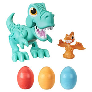Play-Doh Dino Crew Crunchin’ T-Rex and Growin’ Tall Bronto
