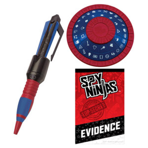 Spy Ninjas Secret Message Pen, Ninja Noise Enhancer, Voice Morpher, & Hacker Mask