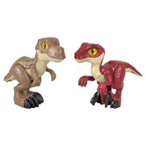 Imaginext Jurassic World T. Rex vs. Raptor Dino Attack Pack
