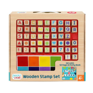 Chuckle & Roar Wooden Stamp Set