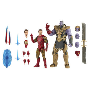 Marvel Legends Series The Infinity Saga Odin and Iron Man Mark 85 vs. Thanos Figures