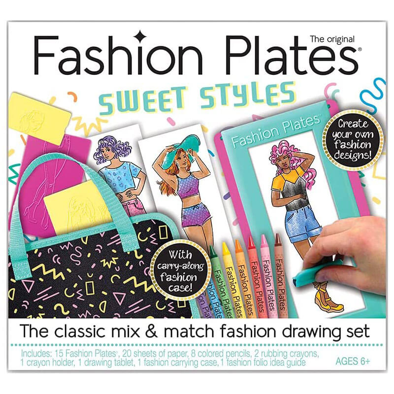 Fashion Plates Design Set - Ages 6+