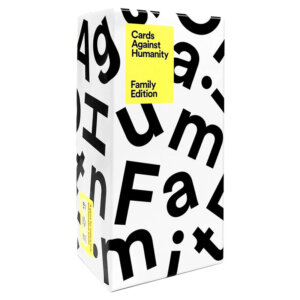 Cards Against Humanity Family Edition Card Game and Glow in the Dark Box Expansion Pack
