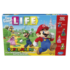 The Game of Life Super Mario Edition and Monopoly Animal Crossing New Horizons Games