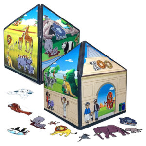 My Little Zoo Interactive Felt Playset and My Little Seasons 15 Piece Felt Companion Set