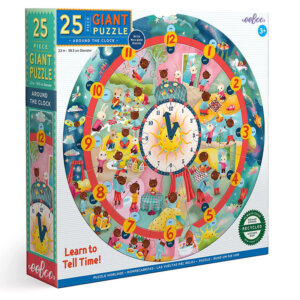 Within the City and Around the Clock Giant Puzzles