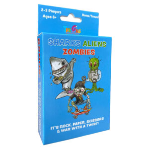 Sharks Aliens Zombies Card Game