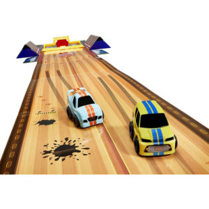 Little Tikes Crazy Fast 3-in-1 Rollin’ Bowlin’ Racin’ Playset and Cars