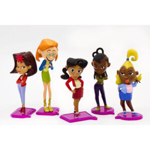 Disney The Proud Family: Louder and Prouder Penny Proud & Crew Mini Figures and Penny Proud Doll