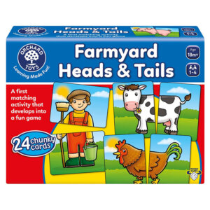 Orchard Toys Match and Spell and Farmyard Heads & Tails Games