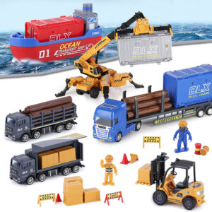 Construction Site and Port Terminal Transport Playsets