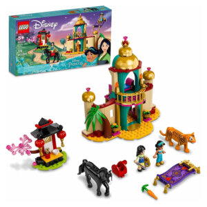 LEGO Disney Princess Jasmine and Mulan's Adventure and Frozen Building Sets