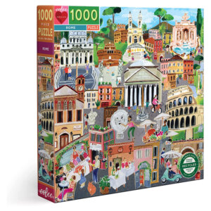 Miami and Rome 1000 Piece Puzzles