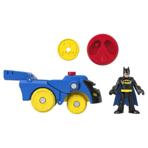 Imaginext DC Super Friends Head Shifters Batman and Batmobile