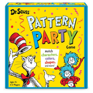 Dr. Seuss Pattern Party Game and Thing One and Thing Two Where Are You? Game