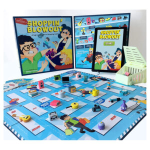 Shoppin' Blowout Board Game