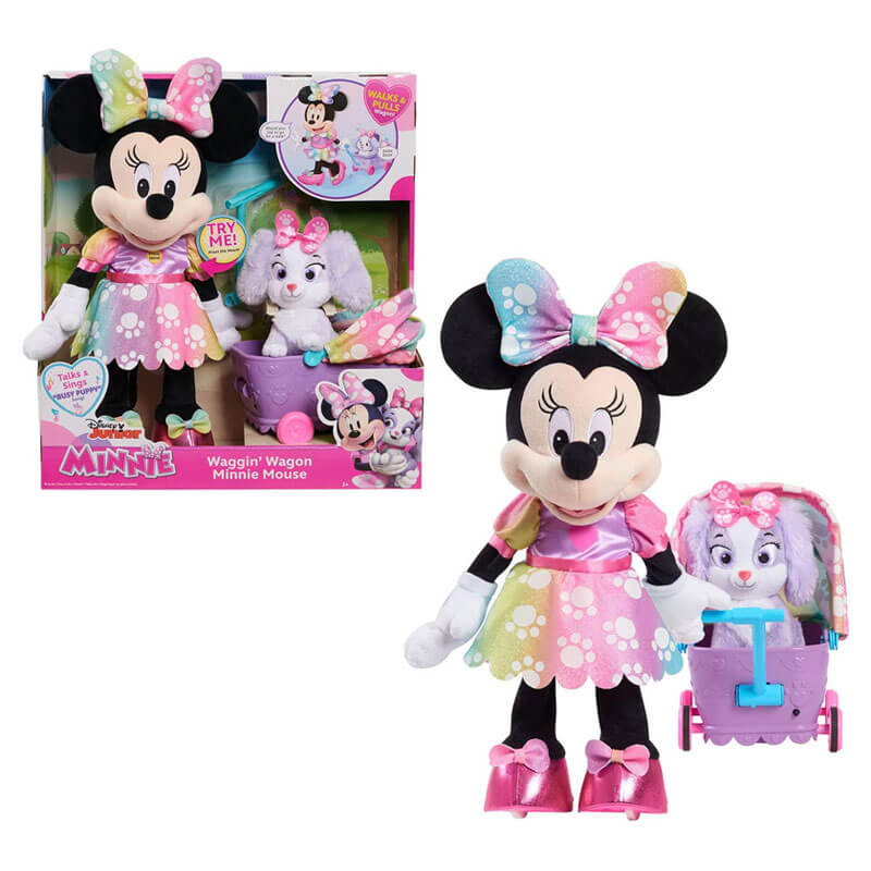  Disney Junior Minnie Mouse Polka Dot Pets 3-Pack