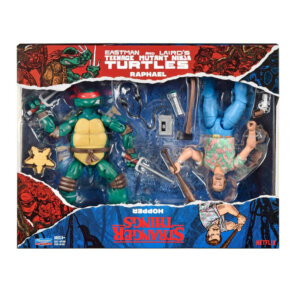 Teenage Mutant Ninja Turtles and Stranger Things Upside Down Remix Action Figures