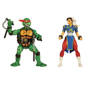 Teenage Mutant Ninja Turtles vs. Street Fighter Action Figures