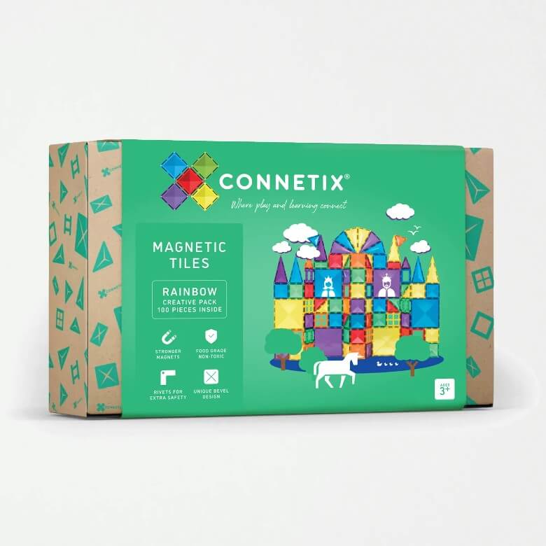 Connetix Tiles Pastel Creative Pack Play Set