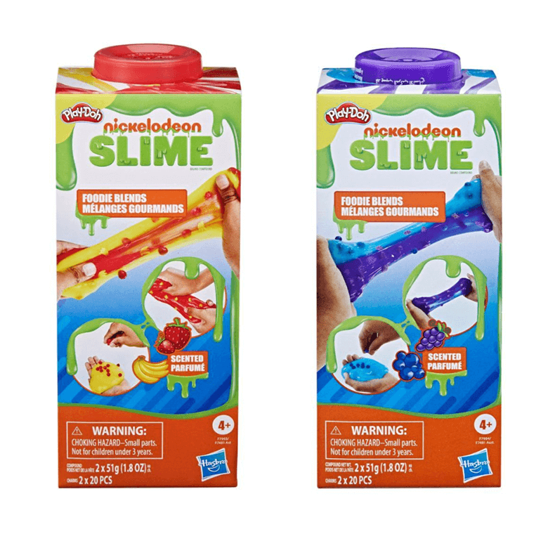 Play-Doh Nickelodeon Slime Gooey Tub Wave 1 Set of 2