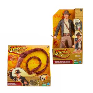 Whip-Action Indy Figure & Action Crackin' Whip