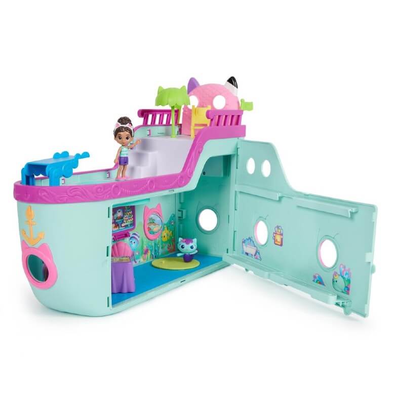Gabby's Dollhouse, Pool Playset with Figures and Accessories 