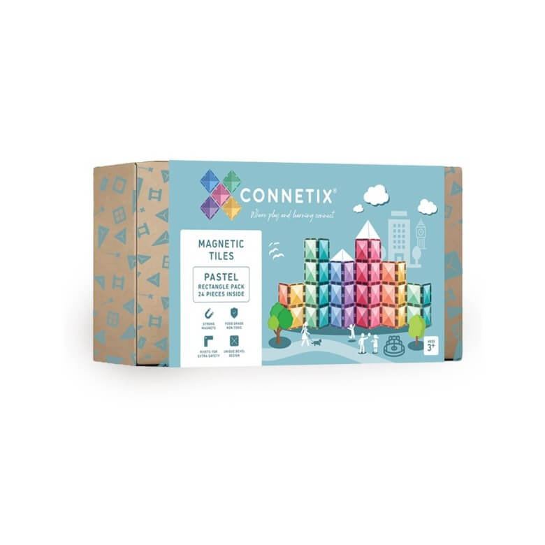 Connetix Pastel Rectangle Pack