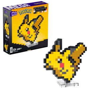 Pikachu MEGA pixel set